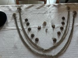 Filigraner Trachtenschmuck - Silber - 278g