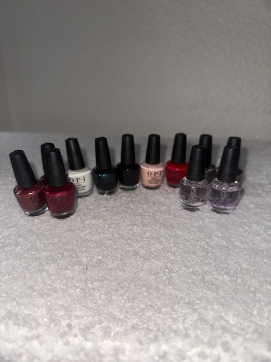 Opi Smalto per unghie: Lot de mini vernis OPI neufs – Nuovo (secondo la descrizione) da Boudry venduto da len_2lpk