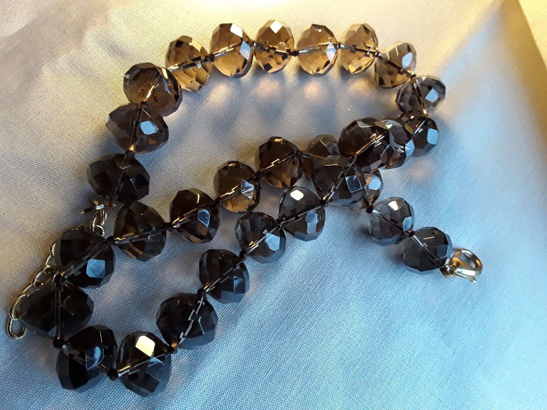 Catenine: Exclusives facettiertes RAUCH Quarz Collier – Usato da Zürich venduto da Aleick 7