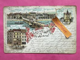 1902 Gruss aus Basel