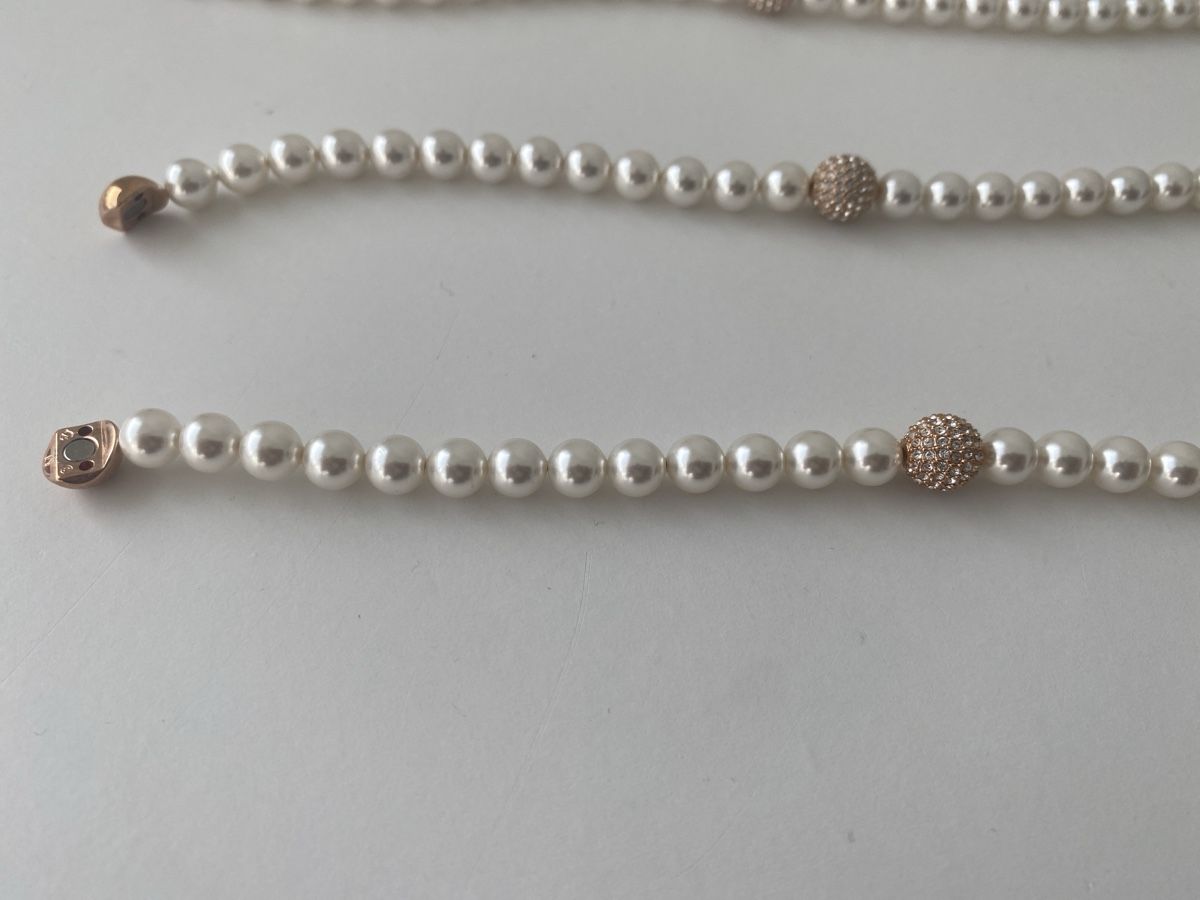 Swarovski Bracciali & Braccialetti: Swarovski Perlenkette – Usato da Siebnen venduto da pel_qp6n 1