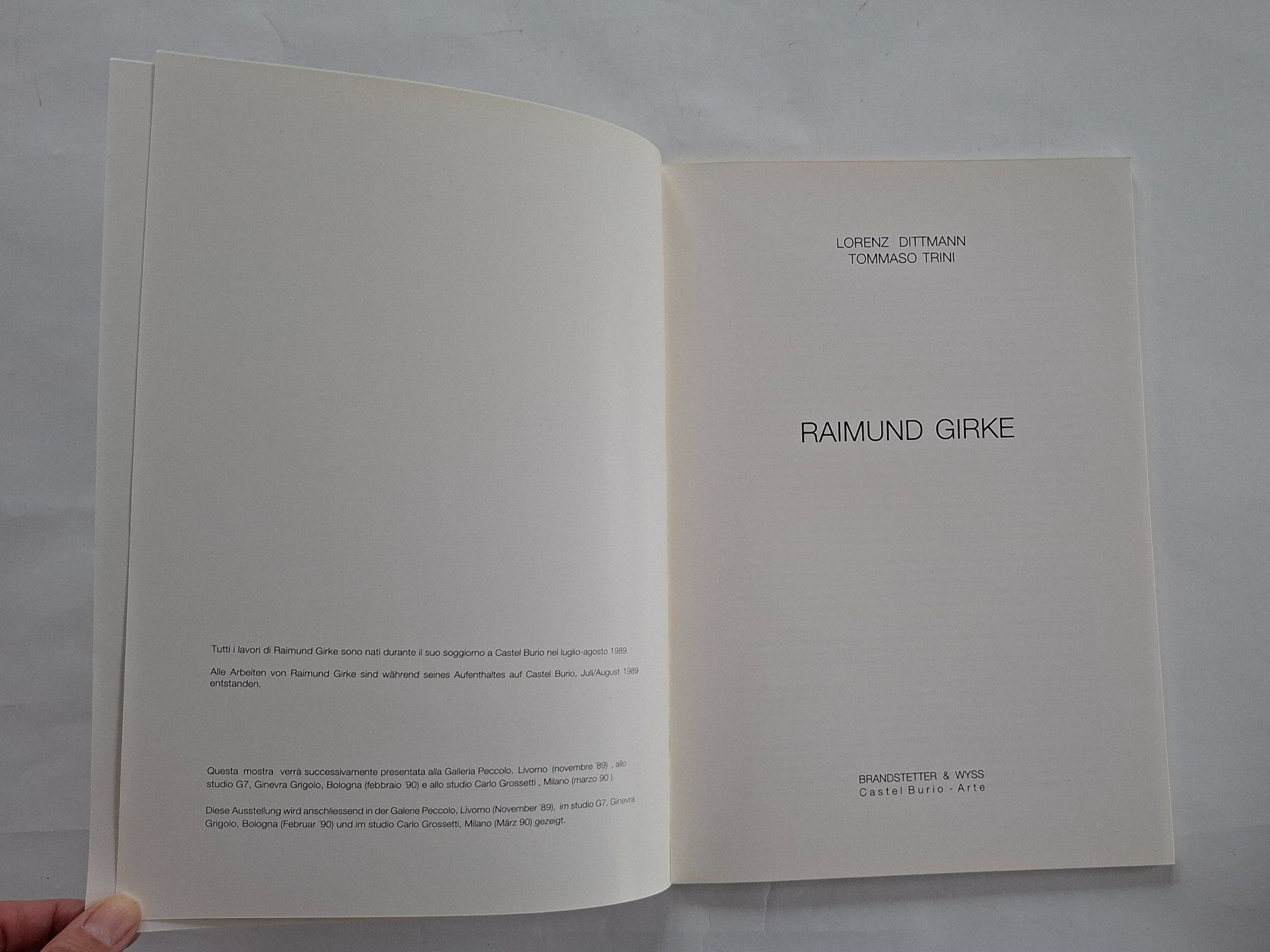 Bücher: Raimund Girke - Lorenz Dittmann Kunstbuch – Gebraucht aus Opfikon von Diversamente 2