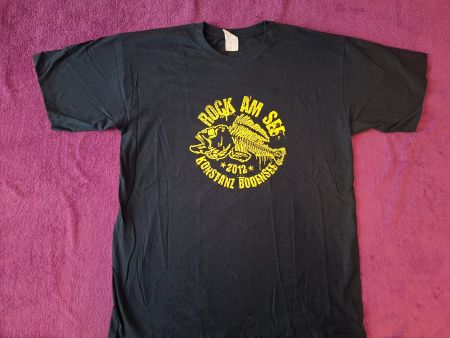 Festival - Rock am See 2012 T-Shirt, Konstanz, Gr. XL - Neu