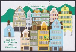 2012, Tag der Briefmarke Altstätten Block 1448 postfrisch **