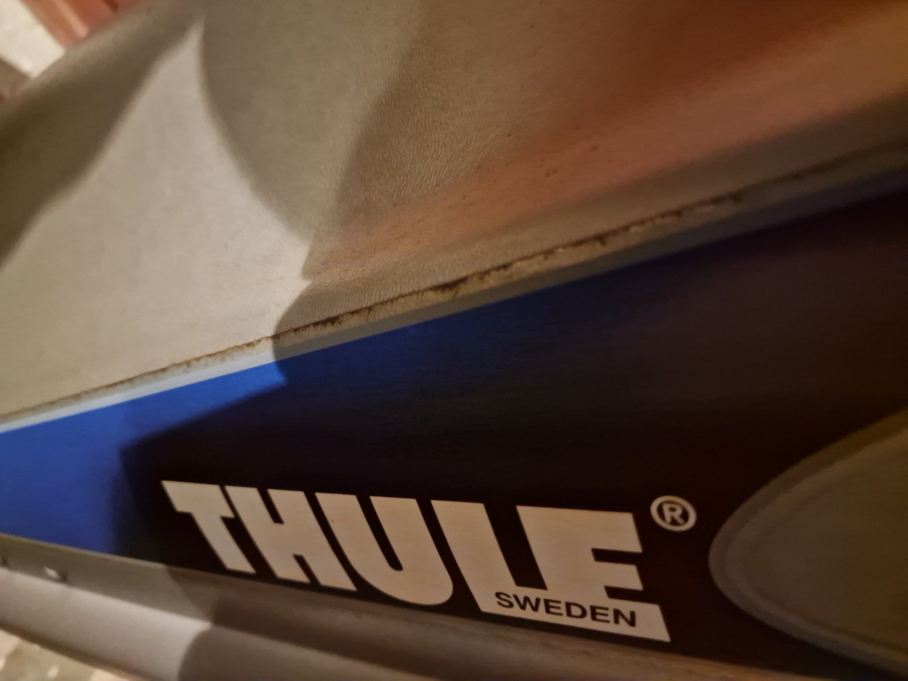 Thule Box da tetto: Dachbox Thule Evolution 500 grau gebrauchter Zustand – Usato da Zürich venduto da 19550520bruno 2