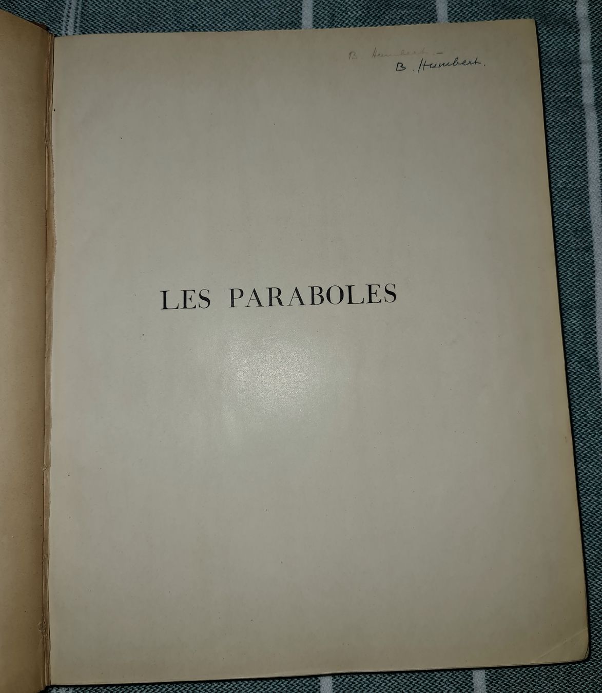 Libri: Les Paraboles / Illustrations Eugène Burnand. – Usato da Cortaillod venduto da signep 3