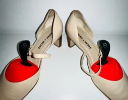 MORE & MORE elegant  DamenSchuh  39 Echt Leder Beige… 🏆…