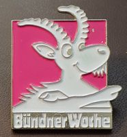 S675 - Pin Steinbock Bündner Woche Zeitung