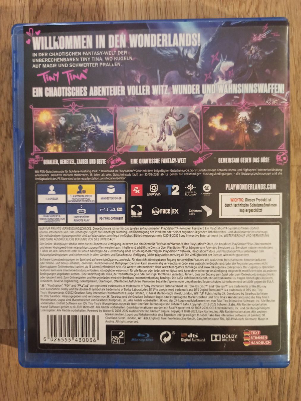 Giochi: Tiny Tina's Wonderlands PS4 / PS5 – Usato da Oberweningen venduto da mar_87mx 1