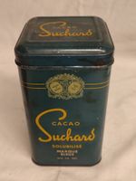 Wunderschöne alte Blechdose von SUCHARD CACAO 16 cm
