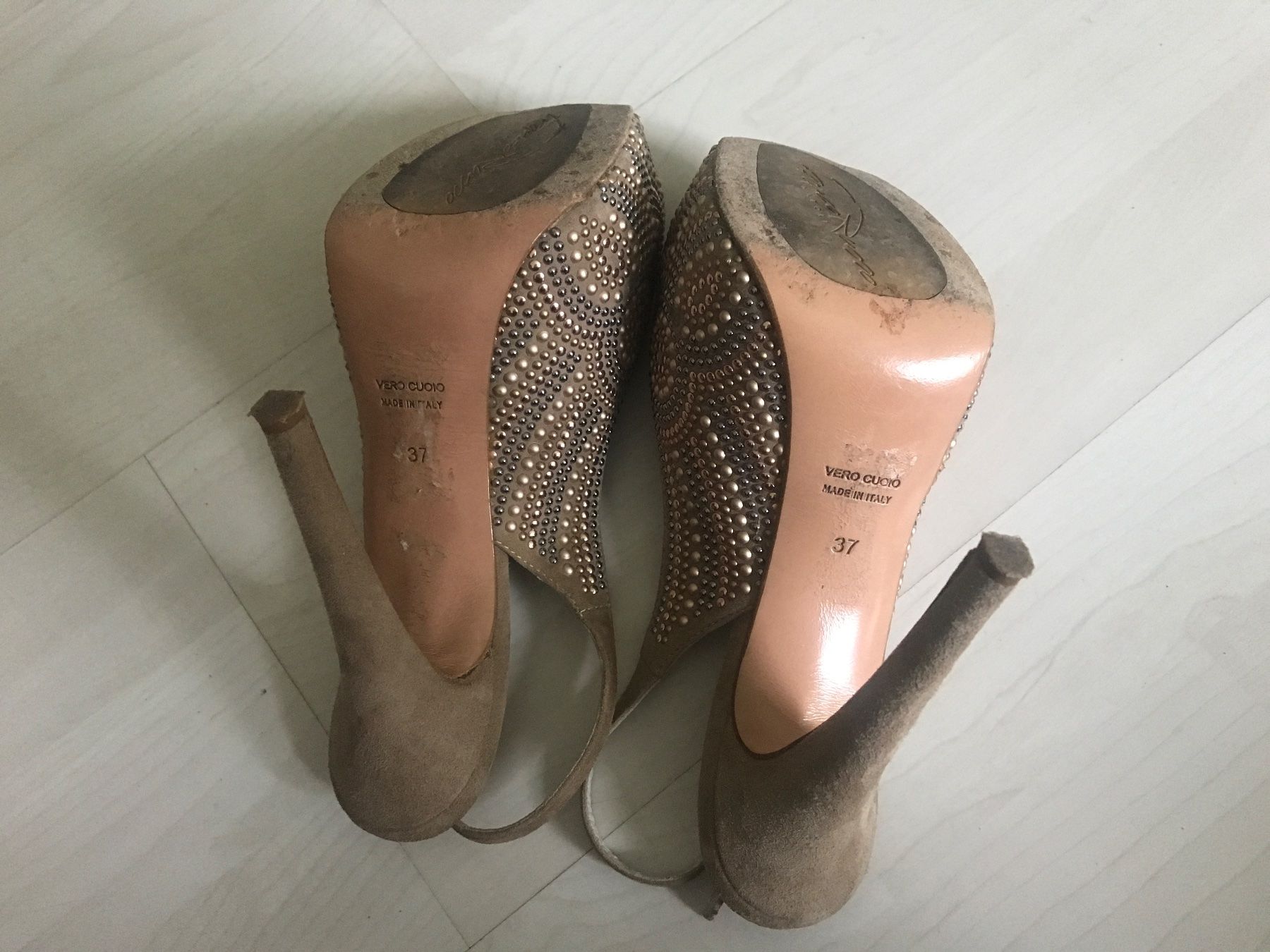 Walder Damenschuhe: High heels Sling-Pumps, Gr. 37 von Walder Shoes – Gebraucht aus Bremgarten AG von Belana0 4