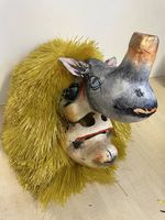 Grosse Waggislarve Nashorn Fasnacht Basel