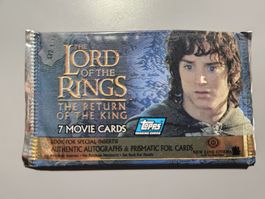 LotR: Return of the King, ungeöffnet, TOPPS Sammelkarten