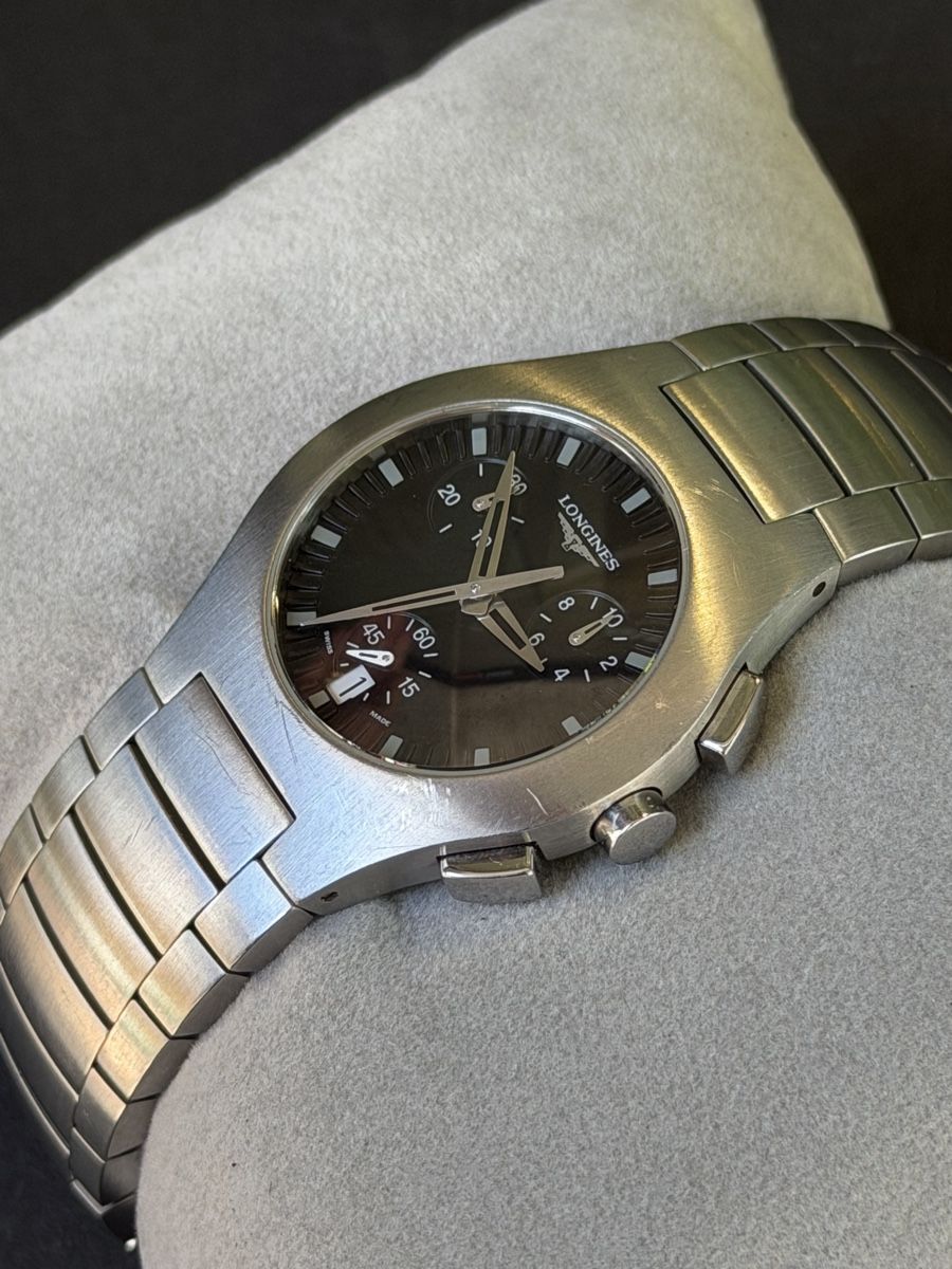 Longines Orologi: Longines Oposition Chronograph Quarz Fullset – Usato da Winterthur venduto da YSCHU 2