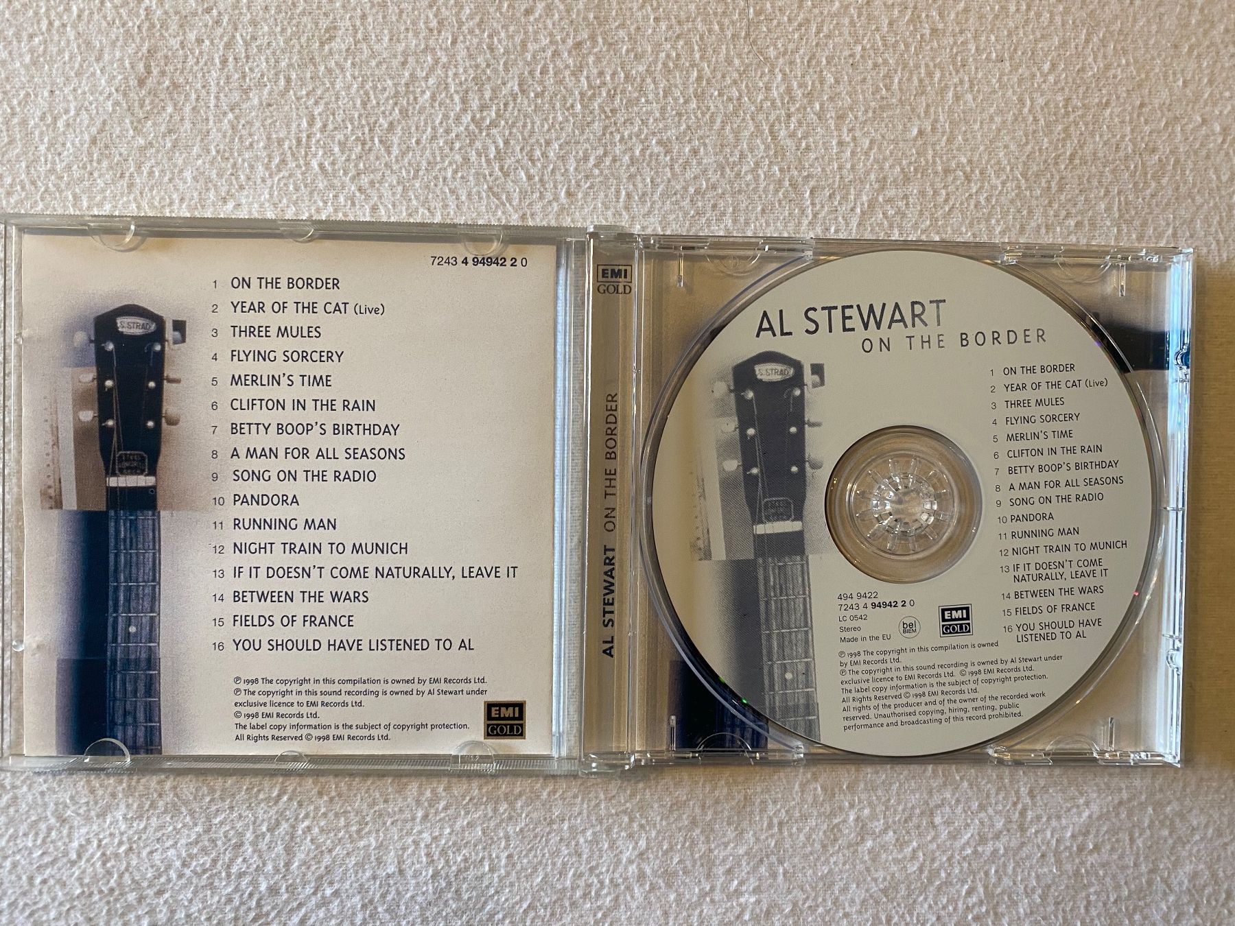 CD: Al Stewart - On the Boarder – Nuovo (secondo la descrizione) da Duggingen venduto da Kisha010 1