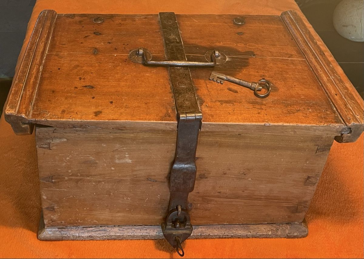 Cassapanche: Antike Truhe mit Dreieckschloss – Usato da Rorschacherberg venduto da farmer61 6