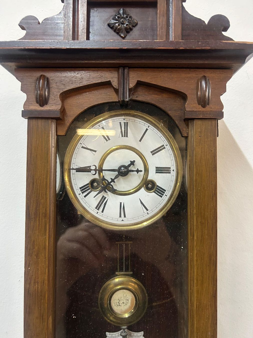 Junghans Stand- & Wanduhren: antiker Regulator vermutlich Junghans funktioniert – Gebraucht aus Zürich von Levelart 1