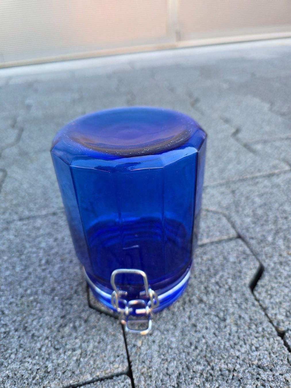 Contenitori & Simili: blaues Einmachglas Glas ohne Dichtung – Usato da Walterswil BE venduto da Lonitti 2