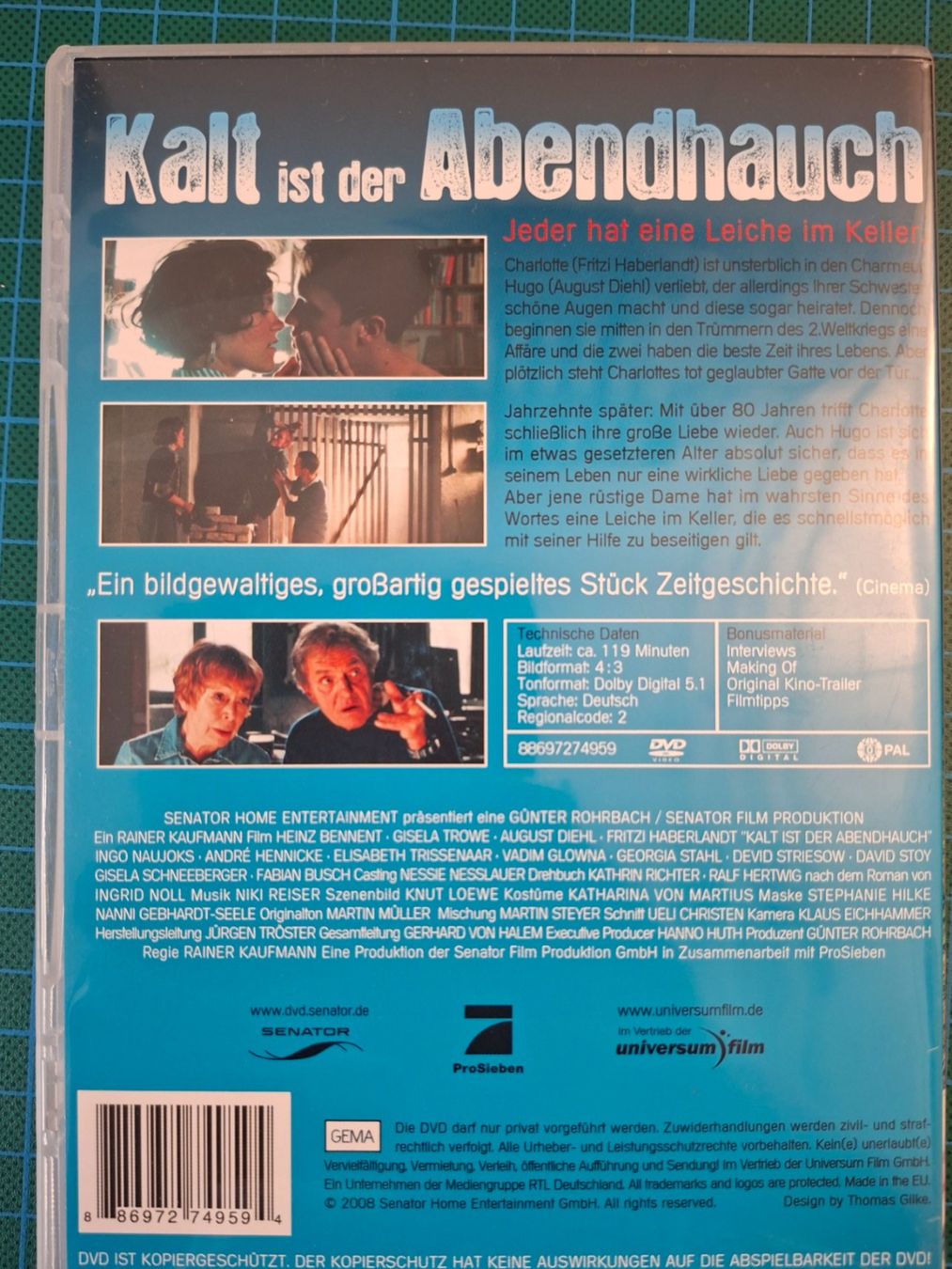 Tutti i DVDs: Dvd - Kalt ist der Abendhauch – Usato da Reidermoos venduto da Irma-Maria 1