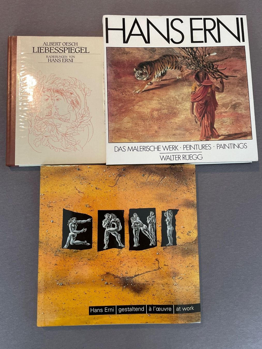 Bücher: Hans Erni Buecher Kollektion: 3 Stk. – Gebraucht aus St. Gallen von Gallus8
