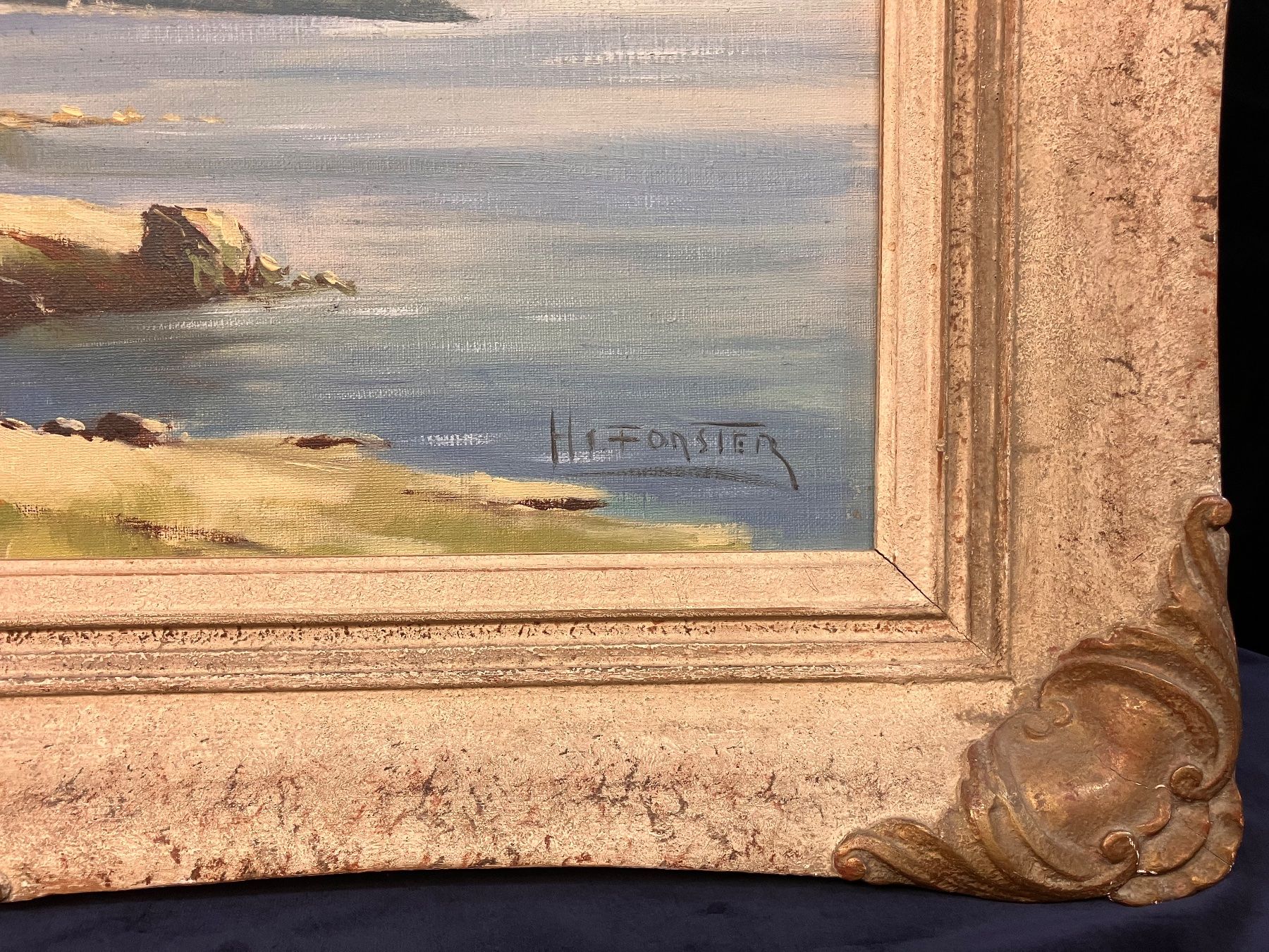 Dipinti: Gemälde H. FORSTER  Öl a. Lwd. – Usato da Zürich venduto da Artnuvo 4