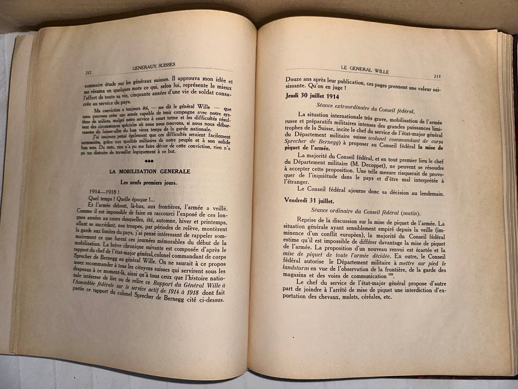 Bücher: Livre "Généraux suisses de Marignan à 1914" – Gebraucht aus Ste-Croix von mjmg 8