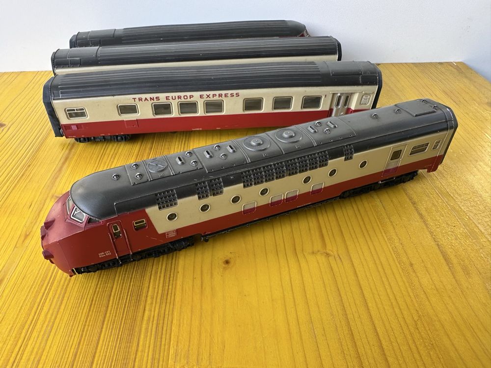 Märklin 3071 TEE – Automotrice 3 Pièces – Pour Réparation – Vendu En L’état