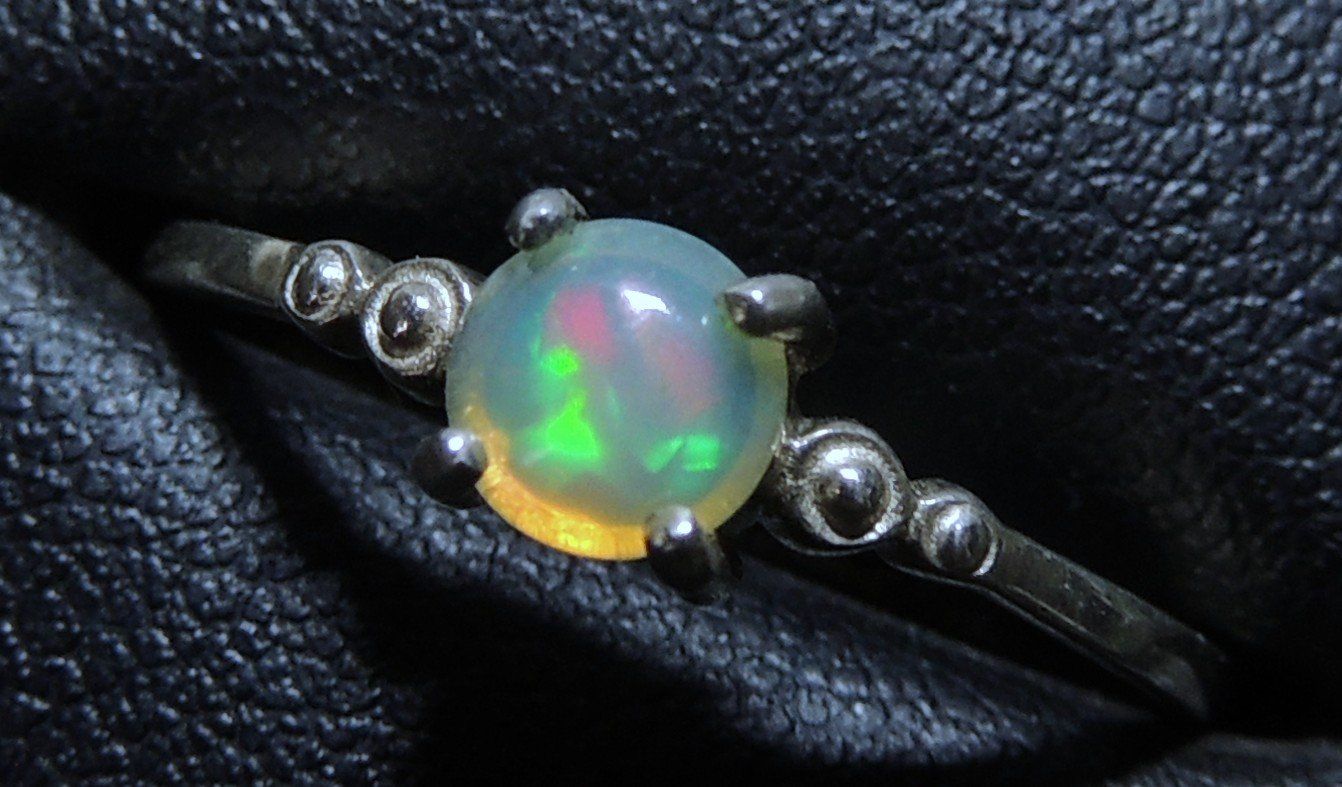 Ringe: Opal Silber 925 Fingerring Gr. 59 – Gebraucht aus Waldenburg von schaller707 2