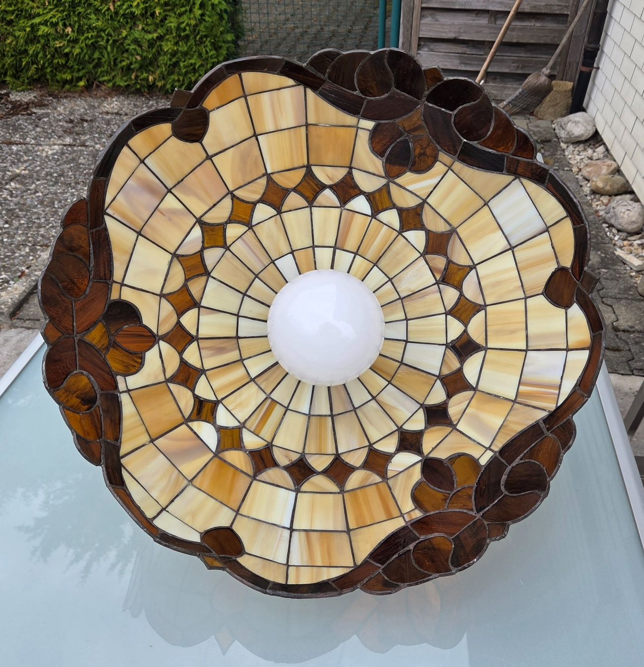 Kronleuchter & Deckenlampen: Tiffanylampe, Jugendstil-Deckenlampe – Gebraucht aus Bettlach von Emmy22 2