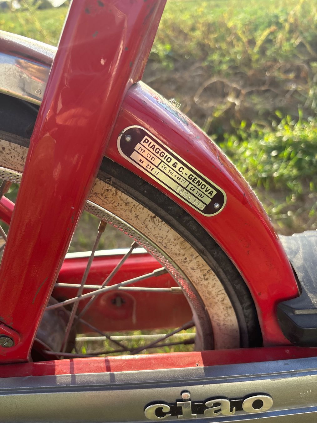 Piaggio Mofas: Piaggio Ciao mit Ausweiss – Gebraucht aus Koppigen von Kellerfundsachen 4