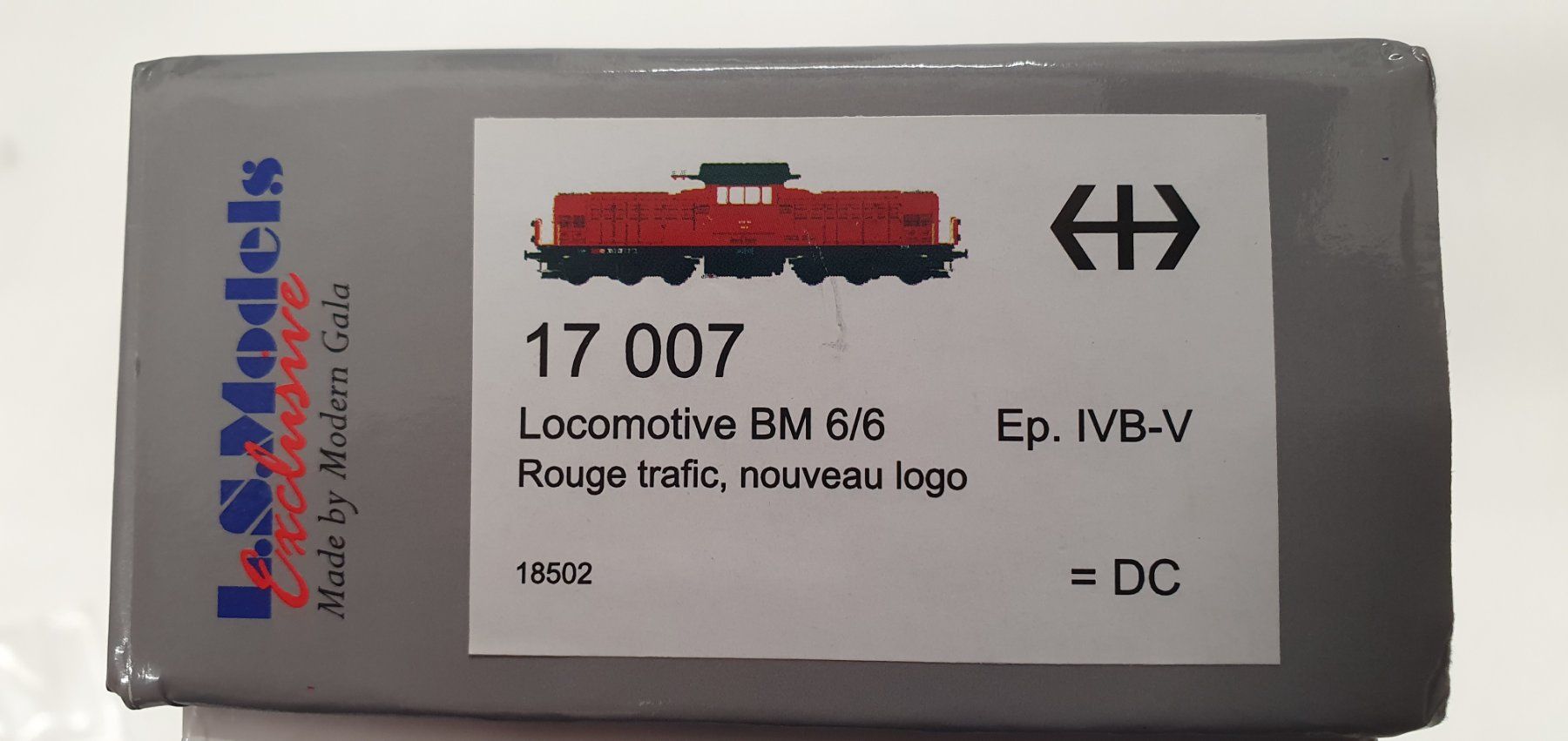LS Models Trains électriques: LS Modeis 17007 SBB Bm 6/6  18502 rot mit ESU Decoder – Neuf (Voir description) à Würenlos par juruth 1