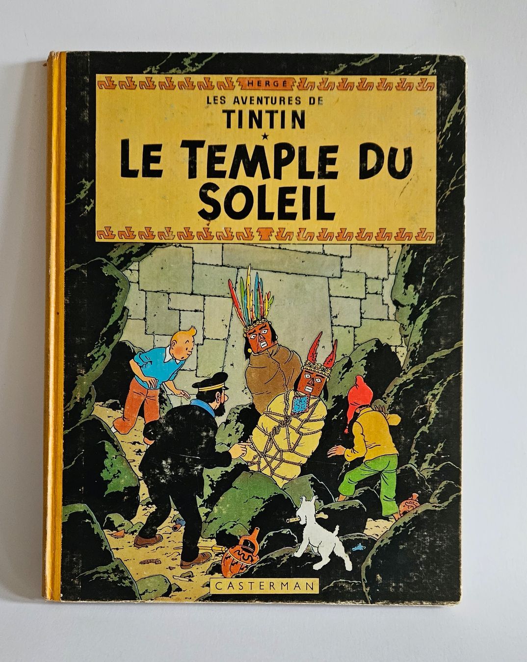 Comics: BD Tintin  LE TEMPLE DU SOLEIL  Edition 1960 – Gebraucht aus Plan-les-Ouates von gab_cgf6