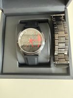Seizmont Monza Herrenuhr Schwarz/Rot – Saphirglas – Miyota Q