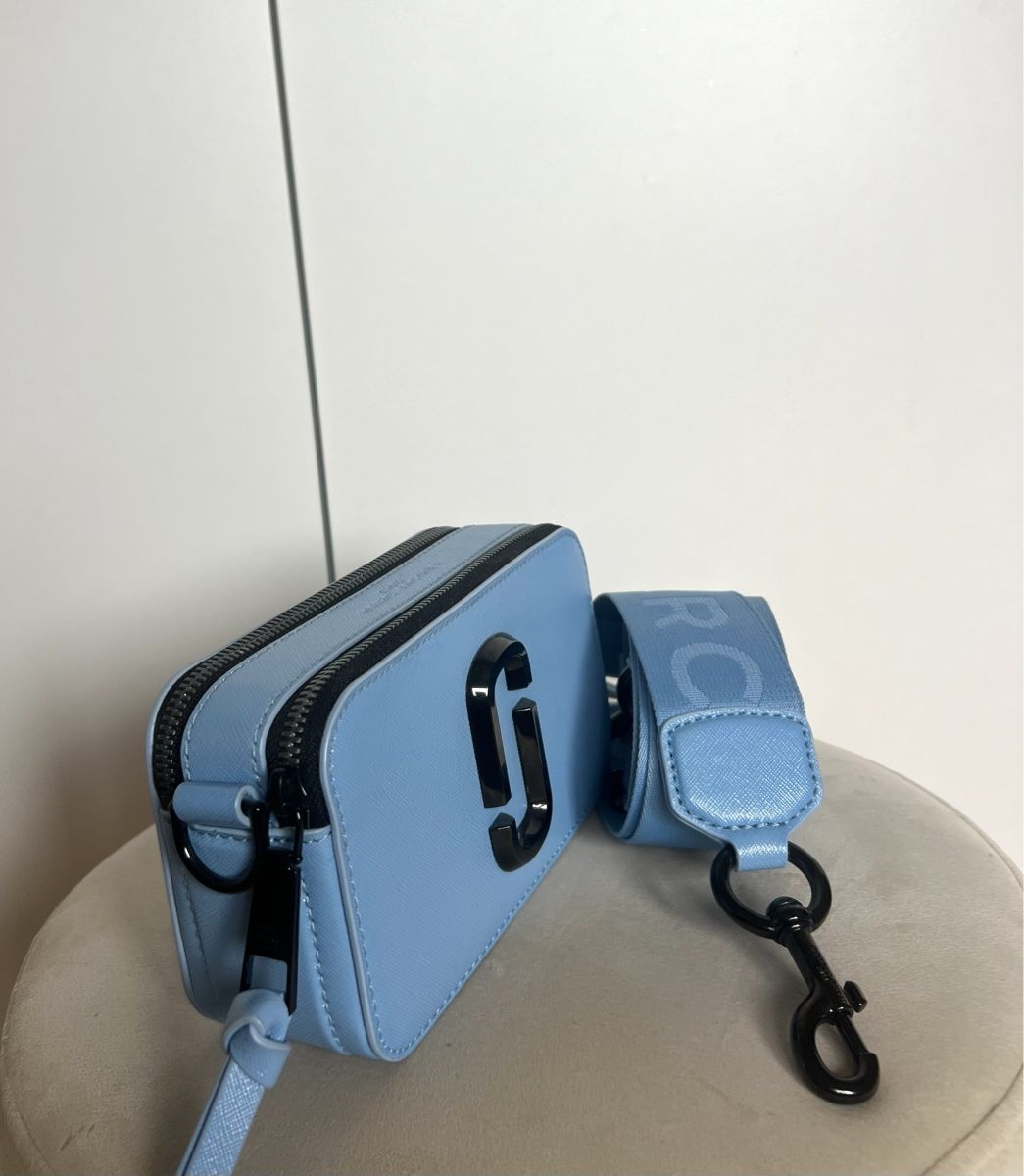 Marc Jacobs Borse: Marc Jacobs Snapshot Small Camera Bag Blue – Nuovo (secondo la descrizione) da Niederlenz venduto da CXClouds 1