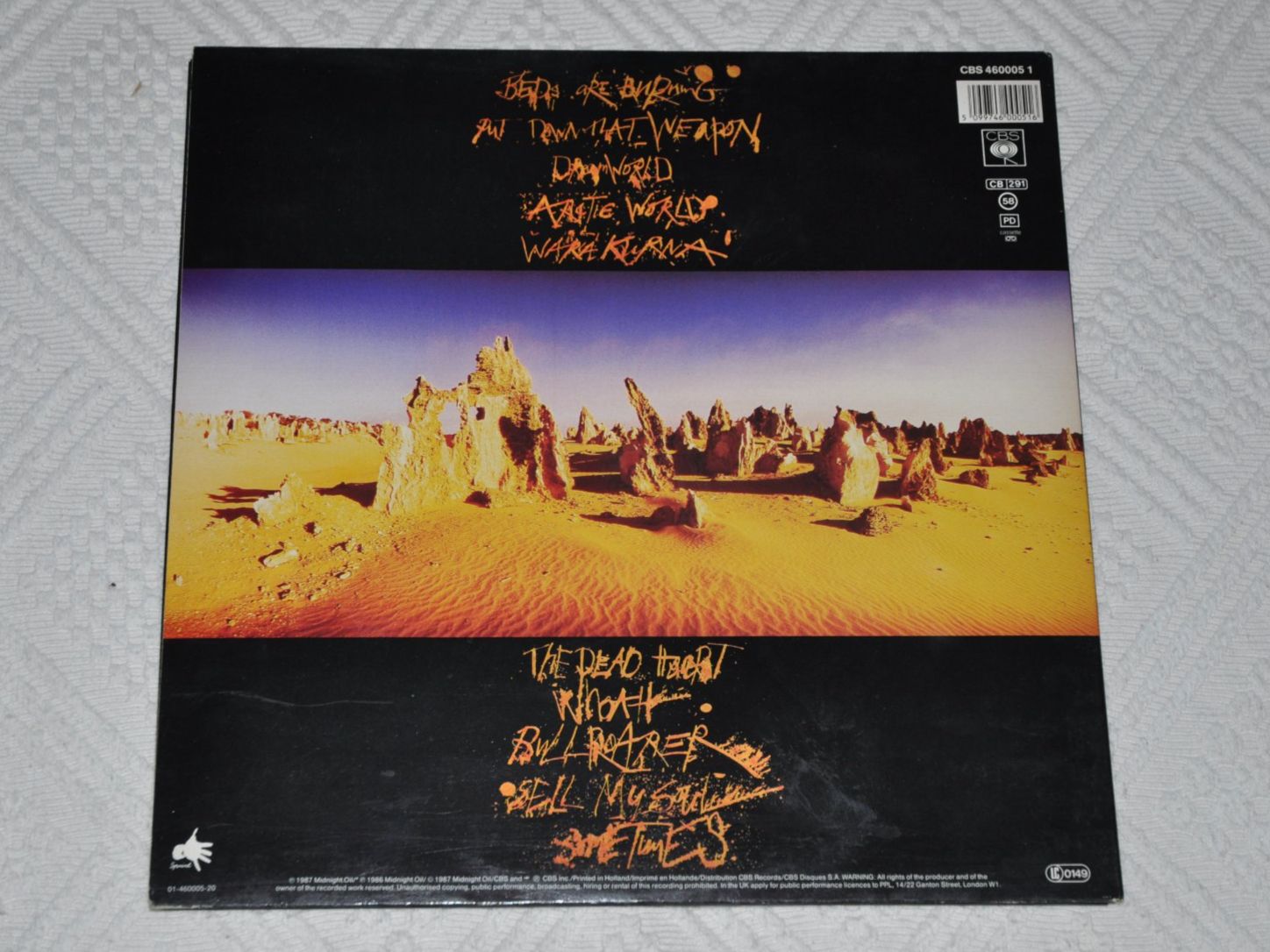 Schallplatten: LP Midnight Oil - Diesel and Dust – Gebraucht aus Boll von Theodora15 1