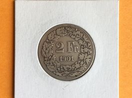 2 francs  1901  Très Belle et Rare