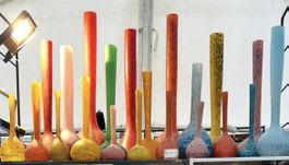 Collection de 20 vases de Delatte
