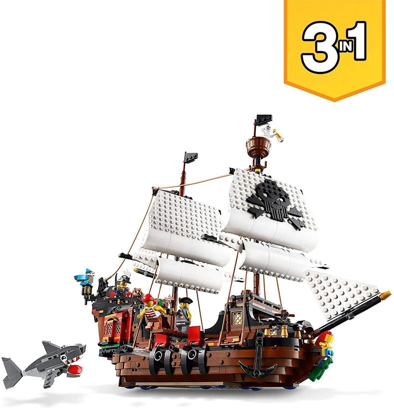 Lego Kit di costruzioni: LEGO 31109 Creator 3-in-1 Piratenschiff – Nuovo e nell'imballaggio originale da Hombrechtikon venduto da averkauf 1