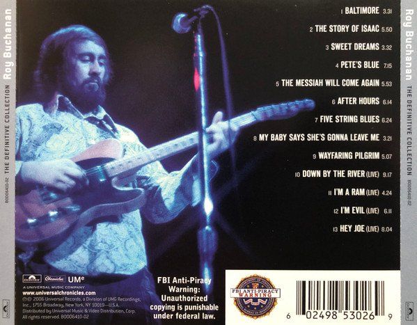 CDs: Roy Buchanan – Neuf (Voir description) à Aeschi SO par Stones55 1