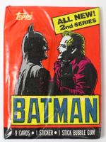 1989 Batman Trading Cards  Booster Sammelbilder Kaugummi