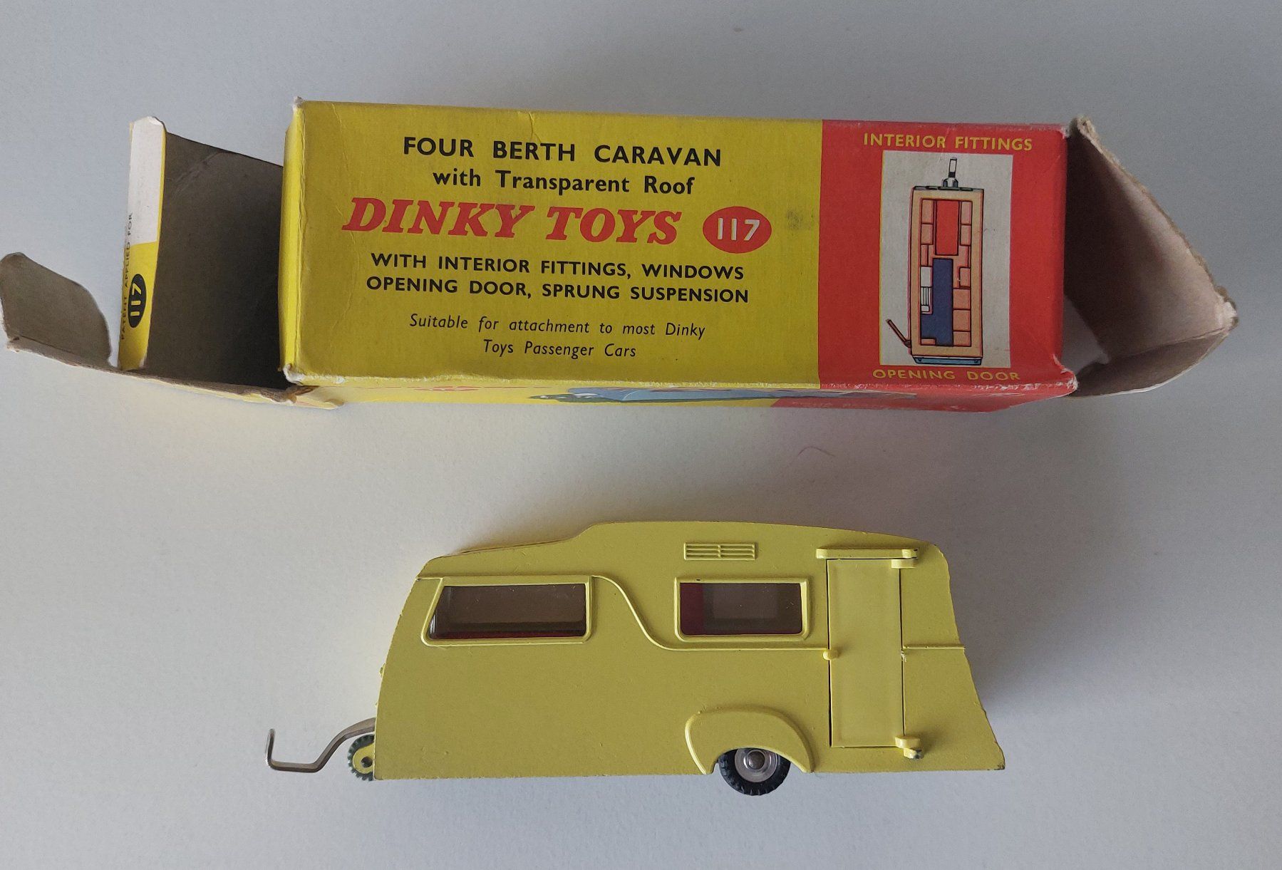Dinky Toys Modellautos: Dinky Toys 117 Wohnwagen Caravan – Gebraucht aus Schenkon von Elbarto007 4