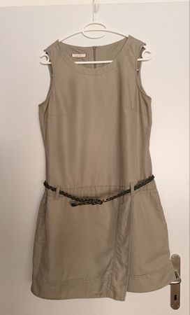 Kleid Esprit beige Grösse 38 guter Zustand