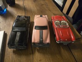 Seltene Vintage Blechautos Modellauto 3 Stück (M)