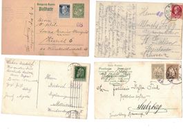 Deutschland Briefmarken BAYERN Ganzsachen  Ansichtskarten
