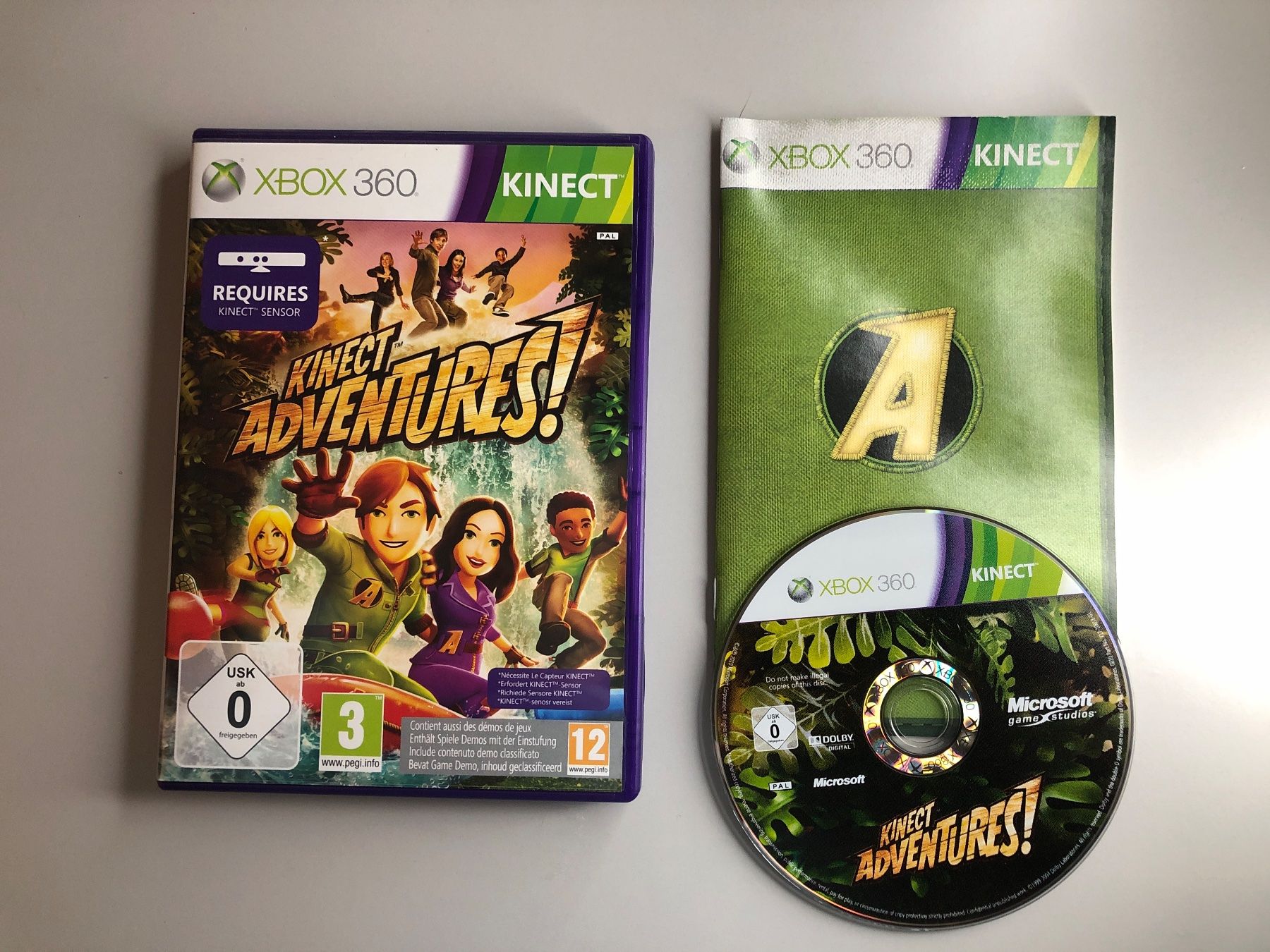 Microsoft Giochi: Kinect Adventures! - Xbox 360 – Usato da St.gallen venduto da taduz