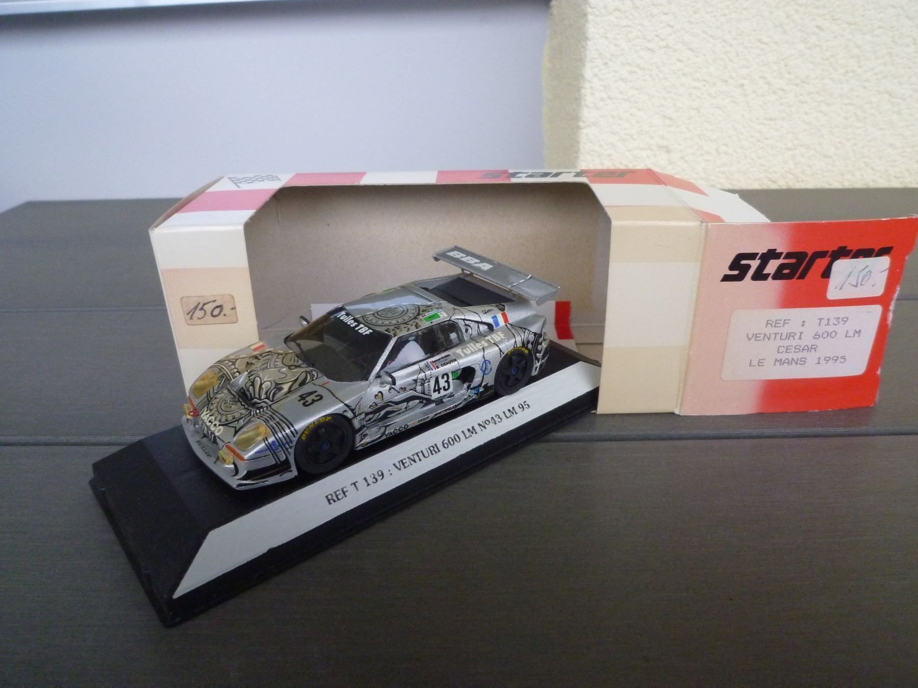 Venturi Modellini d'auto: Venturi 600 LM (Le Mans 1995) – Nuovo e nell'imballaggio originale da Flawil venduto da Imperiosud