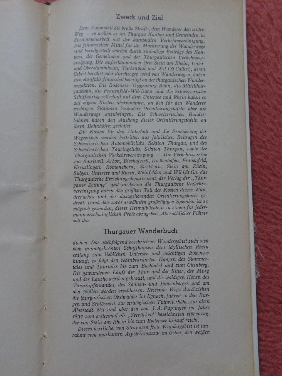 Libri: Thurgauer Wanderbuch II – Usato da Pfäffikon / ZH venduto da Pefkadett 2