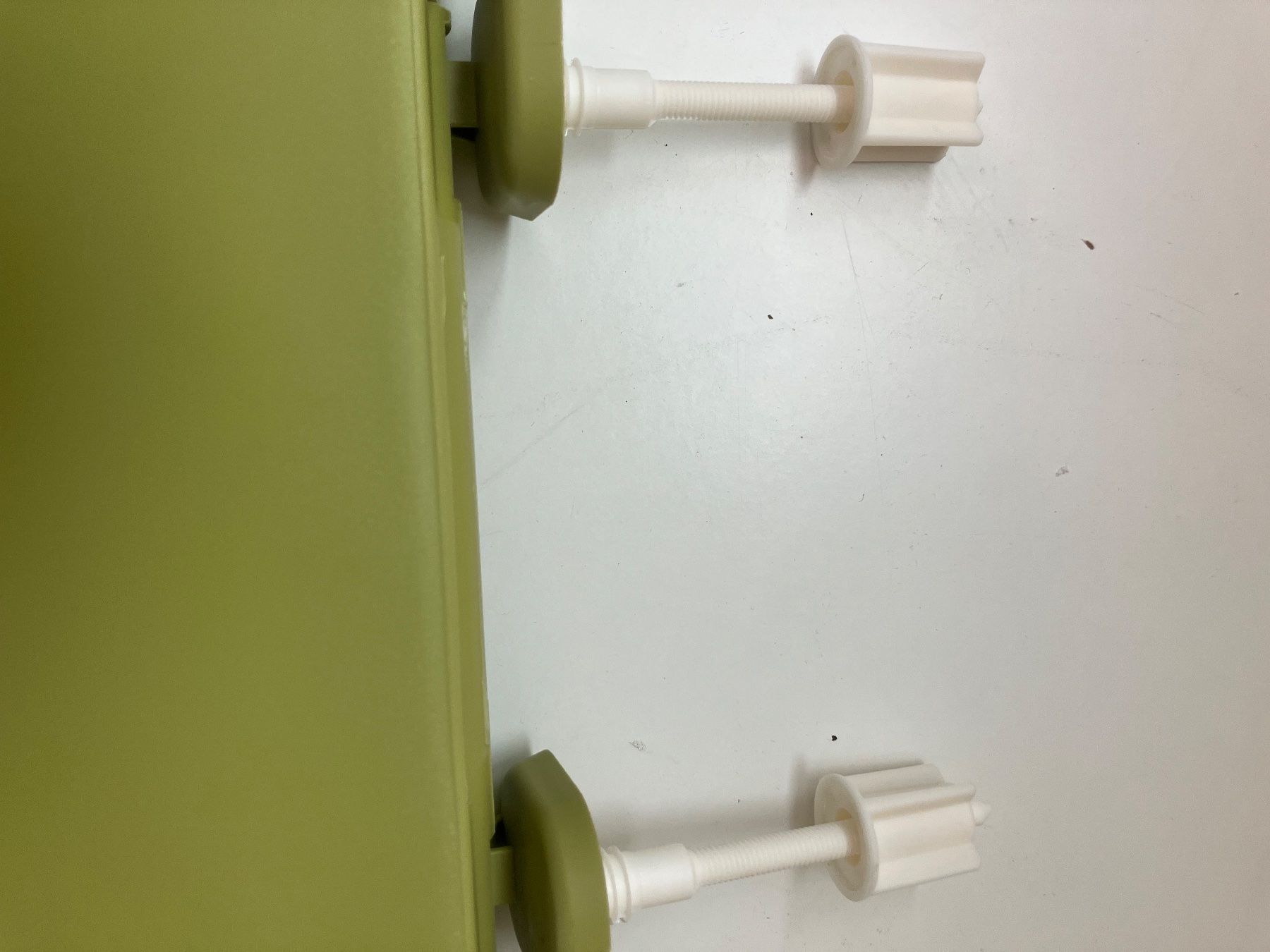 WC: WC-Sitz hellgrün, Sitzring, Deckel, neuwertig, schnell mo... – Usato da Basel venduto da ampra2276 3