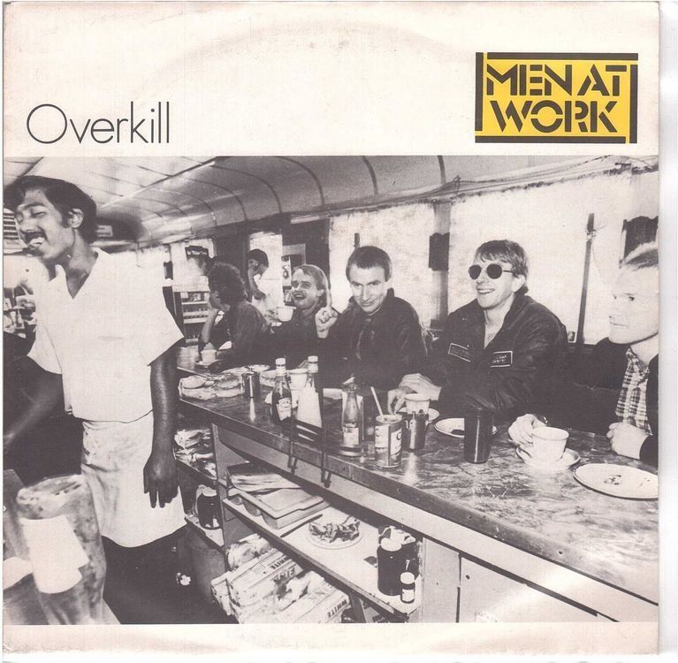 Schallplatten: Men at work  --  Overkill  Single7 – Gebraucht aus Rheinau von asteng