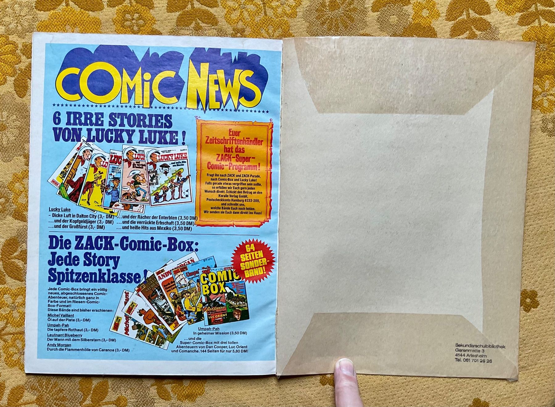 Fumetti: Zack Comic Box Band Band – Usato da Endingen venduto da nathan05 8